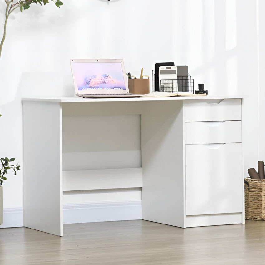 Escritorio Durlan 3 Cajones Blanco