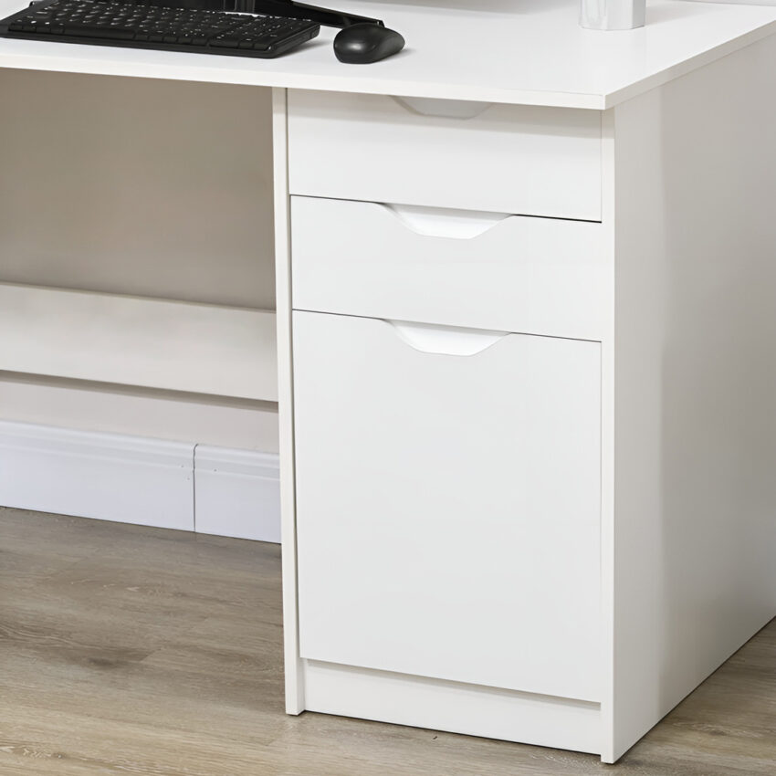 Escritorio Durlan 3 Cajones Blanco