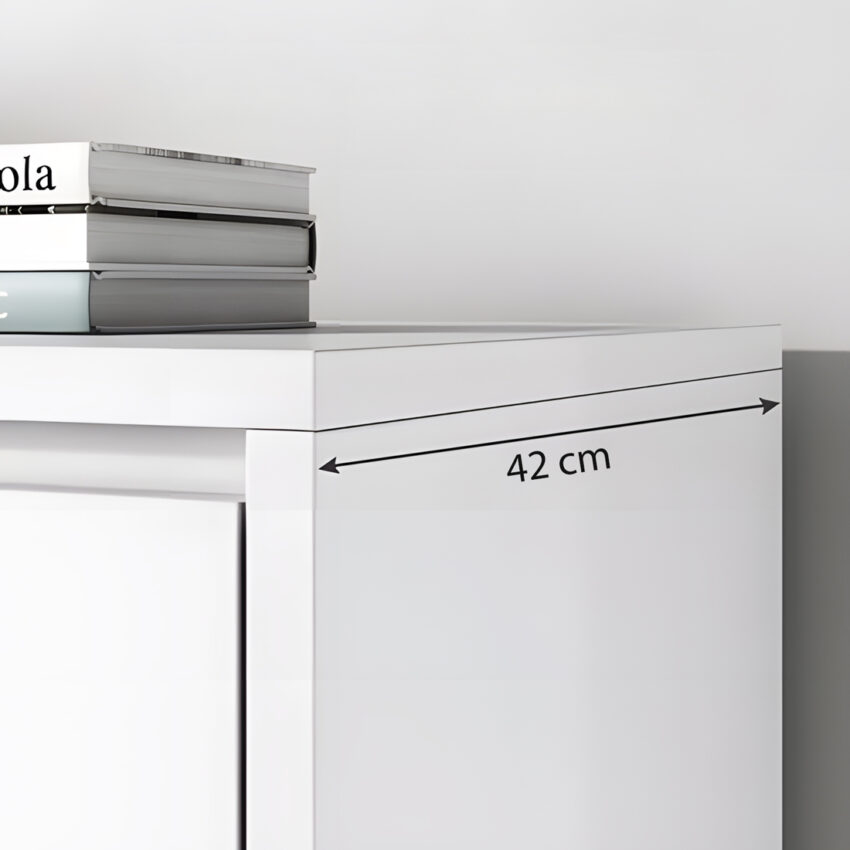 Cómoda Aube 6 Cajones Blanco
