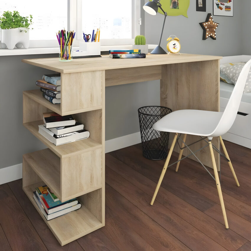 Escritorio Versa Dex 4 Estantes Rovere